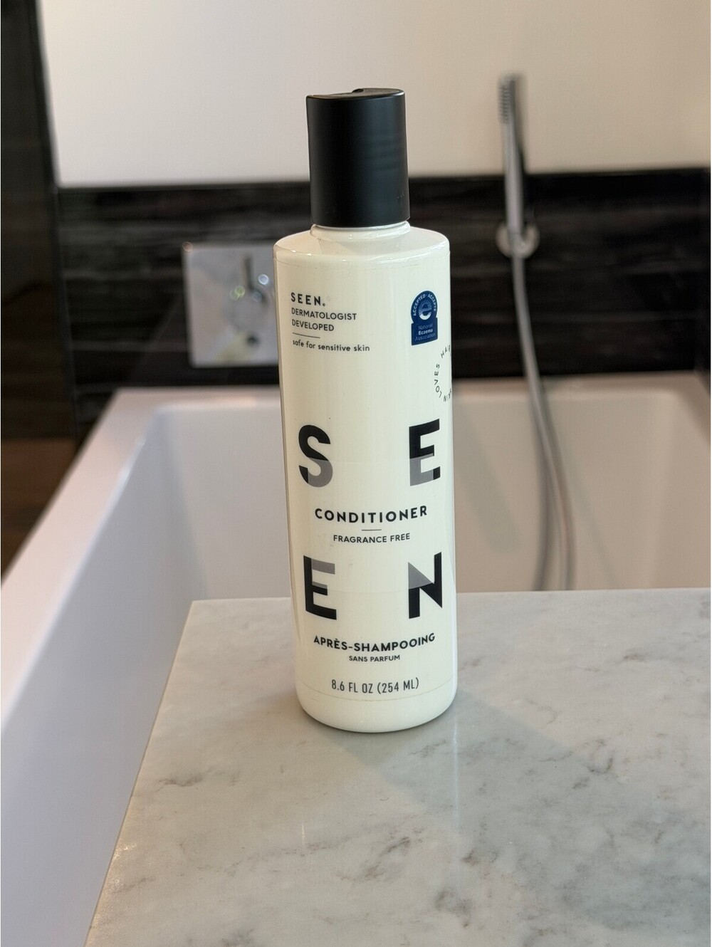 SEEN Fragrance Free Conditioner – 8.6 fl oz / 254 mL
